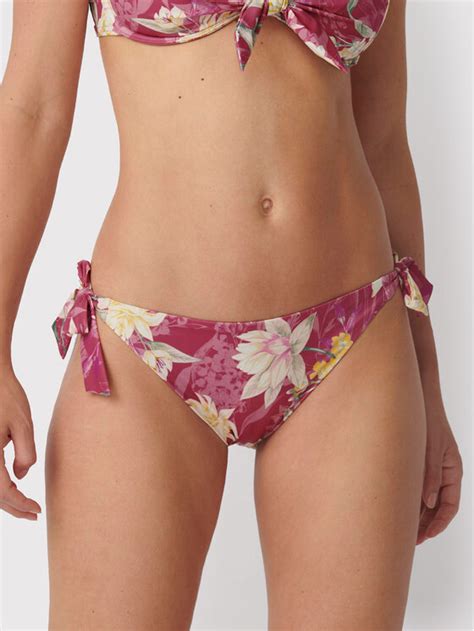 Triumph Bikini Unterteil Botanical Leaf 10207924 Rosa Modivo De