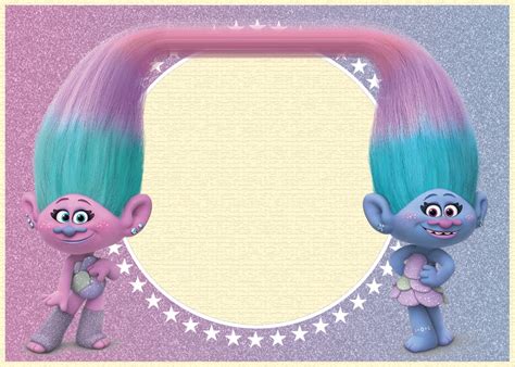 Free Printable Trolls Invitation Templates – Invitations Online