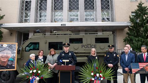 Lebanon dedicates new police vehicle in honor of Lt. William Lebo