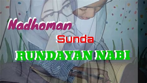 Nadhoman Sunda Rundayan Nabi Youtube