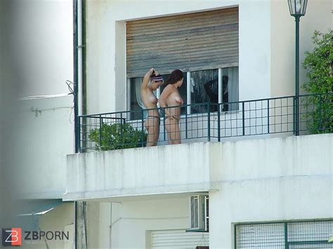 Voyeur Balcony ZB Porn
