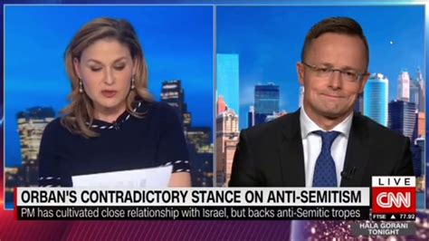 Cnn Hala Gorani Tonight With Peter Szijjarto Youtube