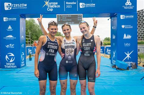 Belgisch Kampioene Katrien Maes In Top In Europe Triathlon Cup In