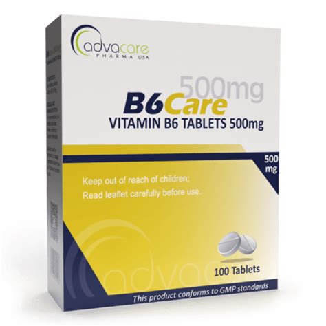 Vitamina B6 Comprimidos Fabricante Advacare Pharma