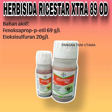 HERBISIDA SELEKTIF RICESTAR XTRA UNTUK TANAMAN PADI 100 ML Lazada