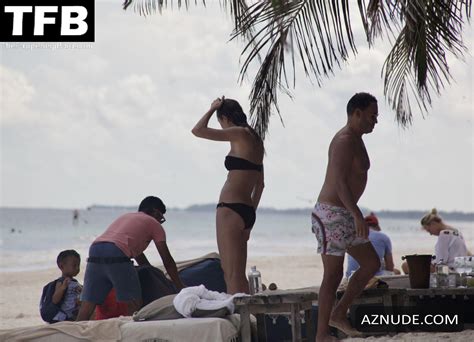Stacy Keibler Sexy Seen Wearing A Bikini At The Beach In Tulum AZNude