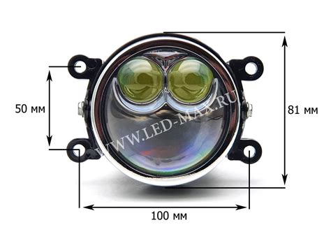 Лазерные BI-LED ПТФ Веста 6000K - купить в Самаре, цена, фото, описание