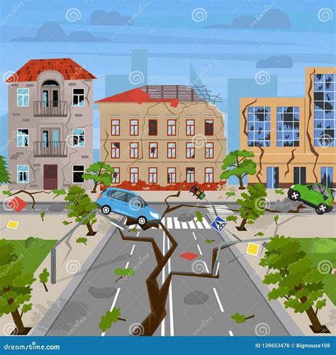 Cartoon Earthquake Stock Illustrations 974 Cartoon Earthquake Stock