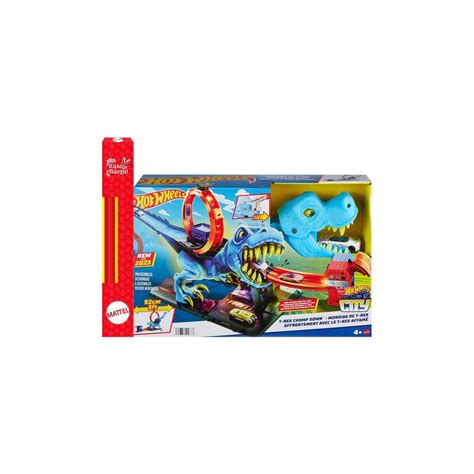 Mattel Hot Wheels Hw City T Rex Chomp Down Tvd Hkx Toys Shop Gr