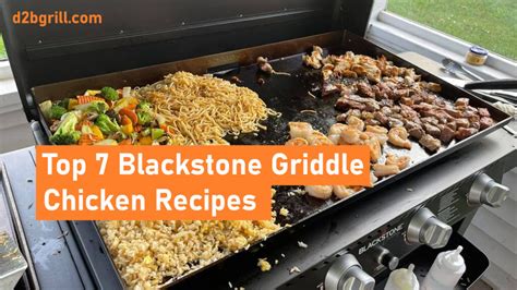 Top 7 Blackstone Griddle Chicken Recipes | D2B Grill