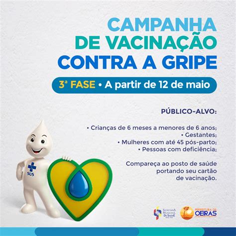 Fase Da Campanha De Vacina O Contra A Gripe Come A Nesta Ter A