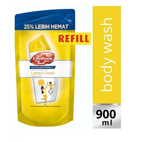 Lifebuoy Sabun Cair Lemon Fresh Refill Ml Shopee Indonesia