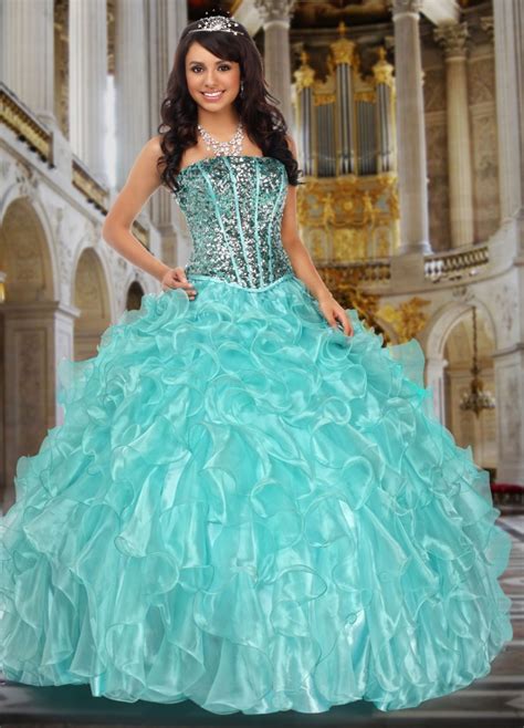 Quinceanera Dresses Turquoise