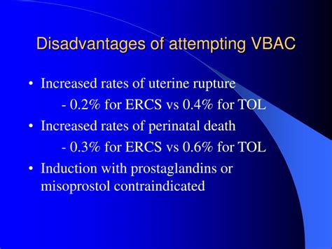 Ppt Vaginal Birth After C Section Powerpoint Presentation Free