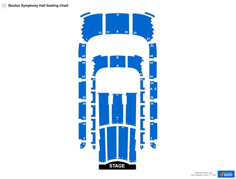 Bso Symphony Hall Seating Chart 47