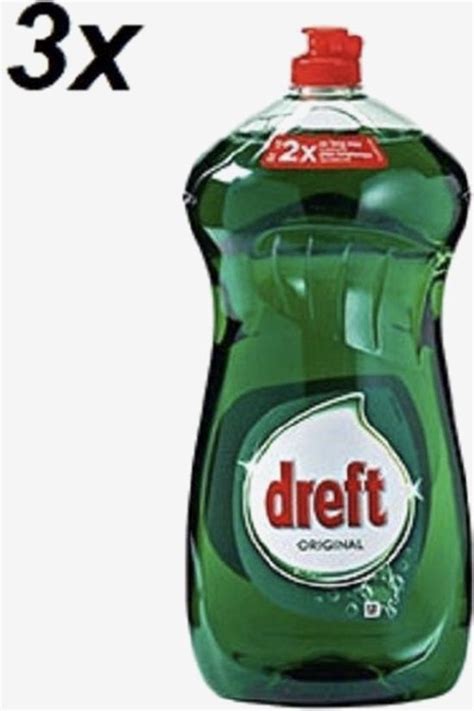 Dreft Original Afwasmiddel X Ml Voordeelverpakking Bol