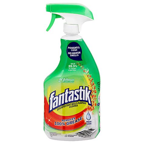 fantastik Multi Purpose Cleaner Disinfectant Fresh Scent 32 oz Baño