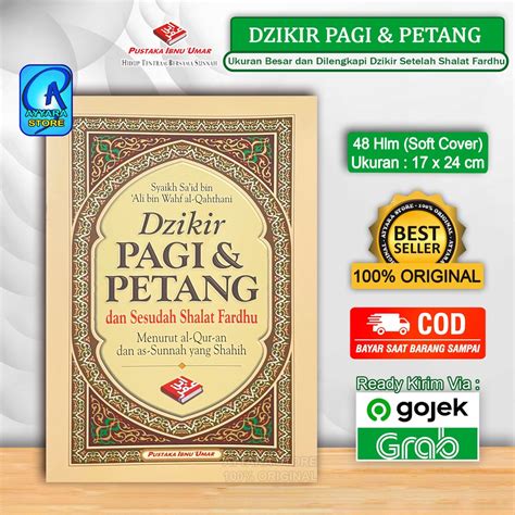 Jual Dzikir Pagi Dan Petang Dilengkapi Dan Sesudah Shalat Fardhu Ukuran