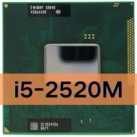 Intel Core i5 2520M I5-2520M SR048 2.5GHz SR048 Socket G2/rPGA988B ...