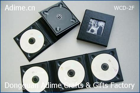 multiple cd dvd album leather