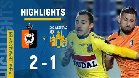 Highlights KMSK Deinze KVC Westerlo YouTube