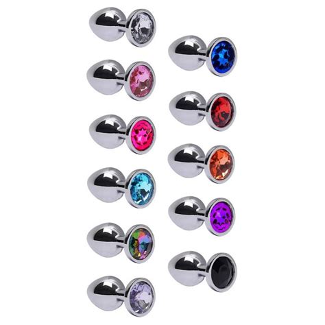 Plug Anal M Aço Brilhante Sexy Import Gall