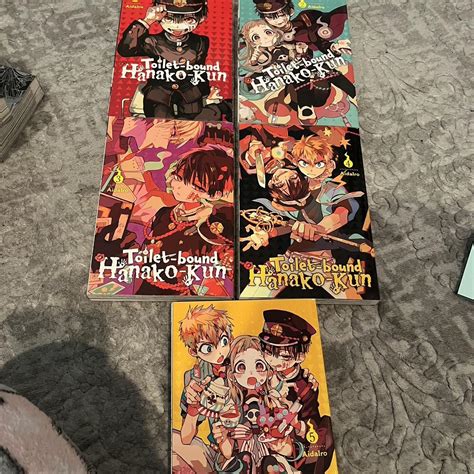 Tbhk Toilet Bound Hanako Kun Manga Volumes 1 5 No Depop