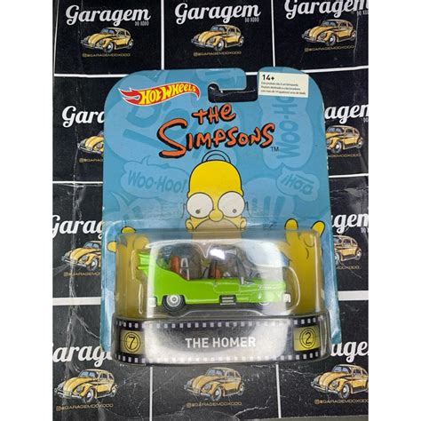 Hot Wheels The Homer The Simpsons Shopee Brasil