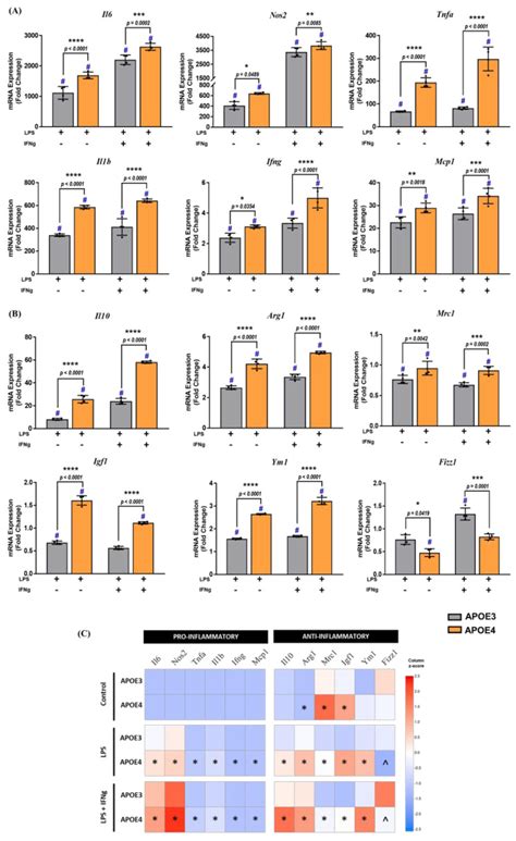 Sex And Apoe Genotype Alter The Basal And Induced Inflammatory States Of Primary Microglia From