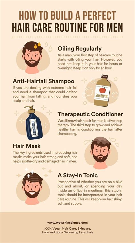 Haircare Routine For Men A Handsome Guide