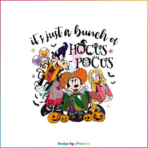 Its Just A Bunch Of Hocus Pocus SVG Sanderson Sister SVG Files For