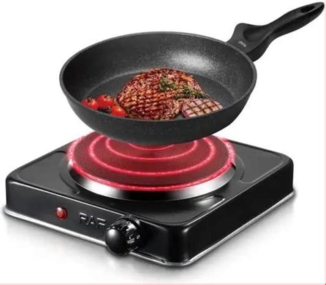 Raf Electric Ceramic Stove W Cooking Hot Plate With Temperature Control Overheat Protection