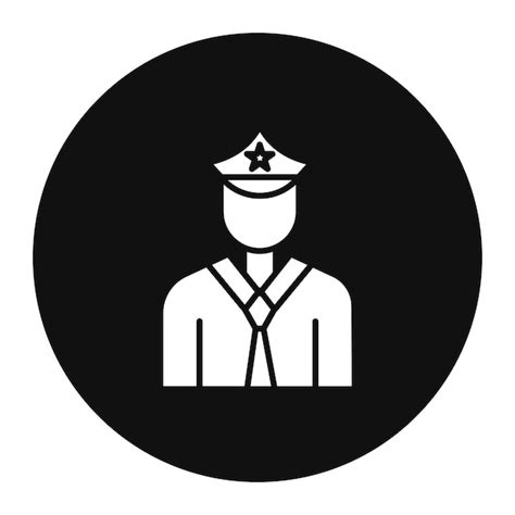 Premium Vector Cop Vector Illustration