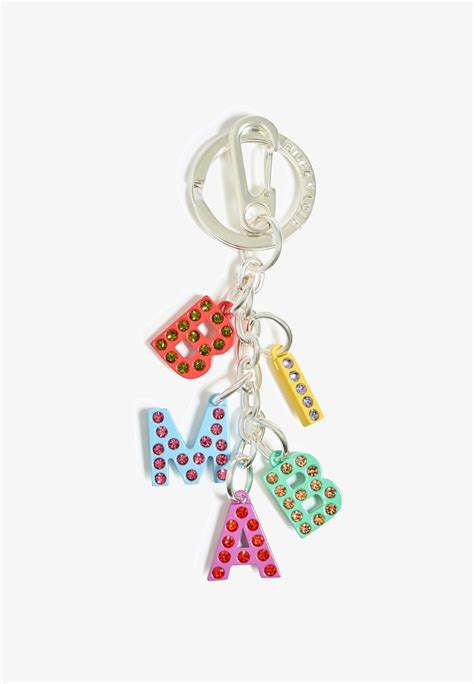 Bimba Y Lola Letters Keyring Silversilver Coloured Zalandoie