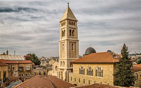 Lutheran Church of the Redeemer in the Old City of Jerusalem Stock ...