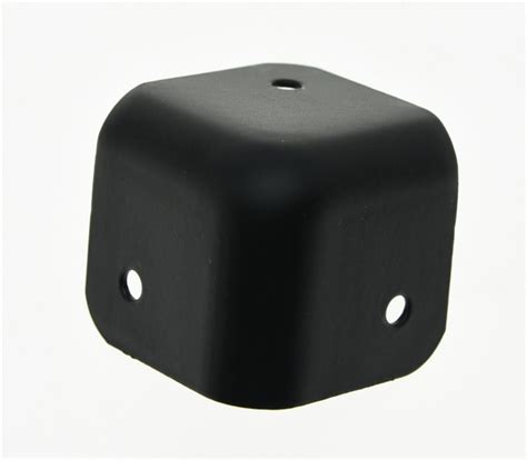 kaish black pcs metal guitar amp speaker cabinet corner  holes