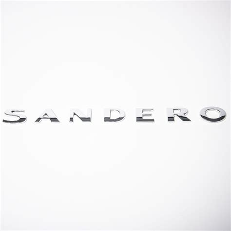 908899252R Значок на а/м Рено Сандеро (шильдик SANDERO, оригинал ...