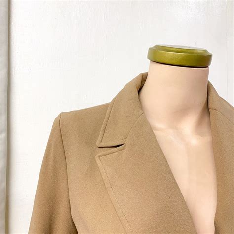 GD Med Nude Korean Premium Trench Coat Blazer Women S Fashion Coats Jackets And