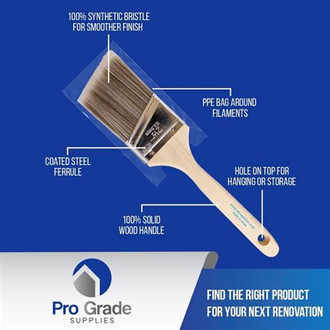 Pro Grade Paint Brushes Pk Paint Brush Set Ebay