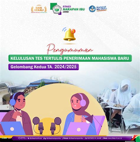 Pengumuman Kelulusan Tes Tertulis Gelombang Kedua Ta 20242025 2