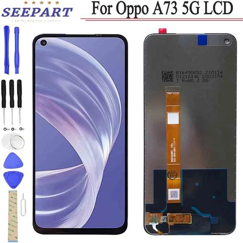 Diuji Dengan Baik Untuk Oppo A73 5G CPH2161 Tampilan LCD Layar Sentuh