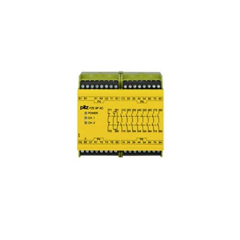 Safety relay - PZE 9P - PILZ - AC/DC / plug-in