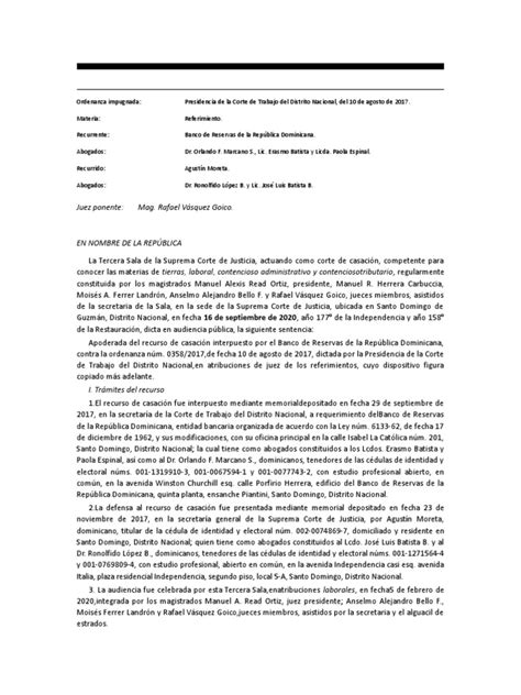 Casación Sobre Astreinte Laboral Y Suspensión De Ejecución De