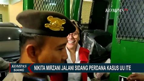 Sidang Perdana Kasus UU ITE Nikita Mirzani Digelar Secara Langsung