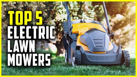 Best Electric Lawn Mowers 2023 Top 5 Corded Electric Lawn Mowers Youtube