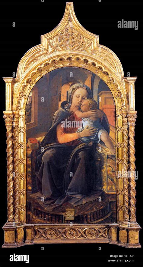 Fra filippo lippi tarquinia madonna hi-res stock photography and images