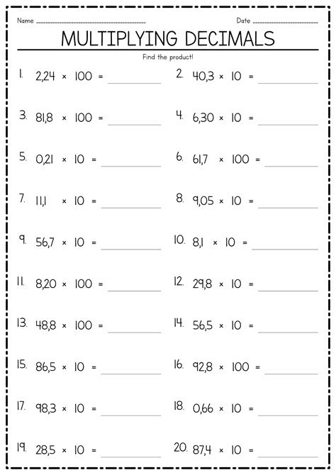 15 Math Worksheets Printable - Free PDF at worksheeto.com