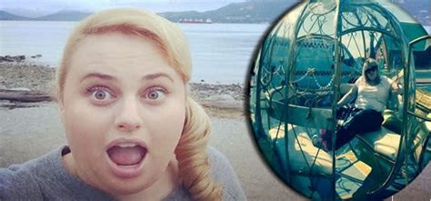 Rebel Wilson Licks A Pink Dildo While Riding In Cinderellas Carriage