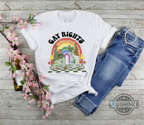Frog And Toad Say Gay Rights Lgbt Shirt Say Gay Shirt Lgbt Rights Funny Lgbt Shirts Lgbt Rainbow
