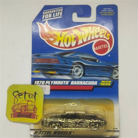 Jual HOT WHEELS HOTWHEELS 1970 PLYMOUTH BARRACUDA GURITA HITAM BLACK Kota Tangerang Selatan
